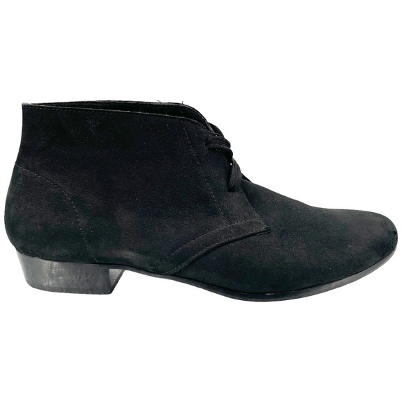 Munro Women's Sloane Suede Tie Ankle Boot, Black, Size 9.5N - Picture 2 of 10